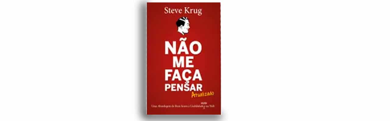 Livro Não me faça pensar