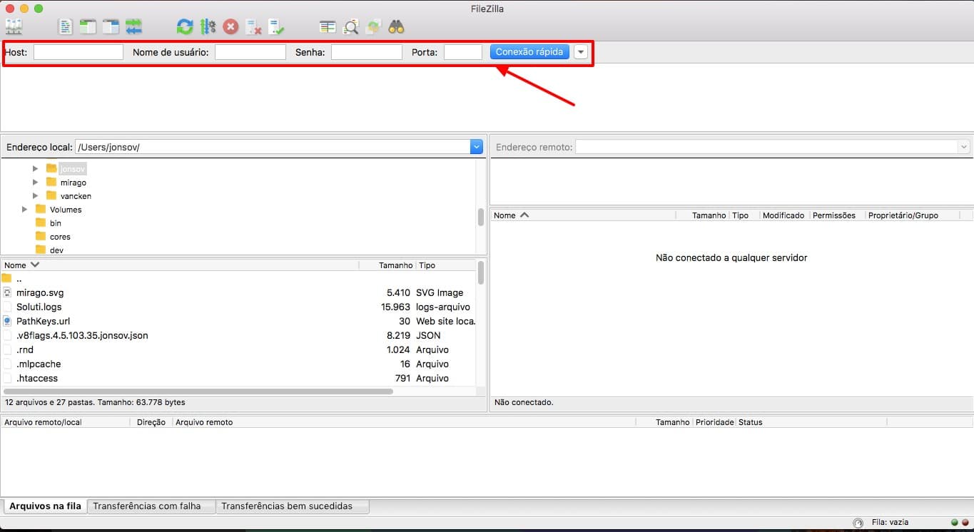 Manualmente Instalar WordPress na Hospedagem com o Filezilla