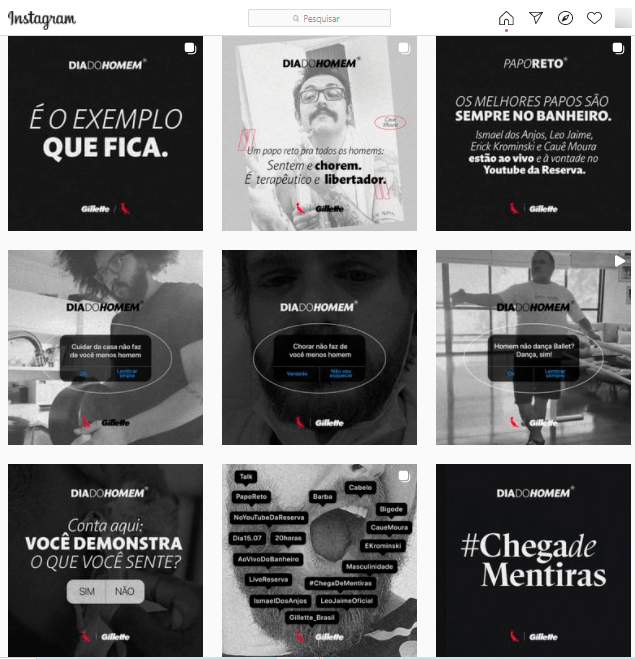 Template Instagram Stories, Mentirinhas