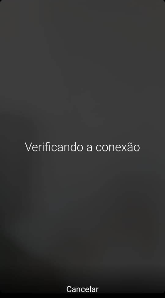 verificando conexão para live no instagram
