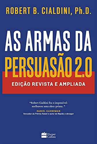 capa do livro As Armas da Persuasão 2.0 de Robert Cialdini