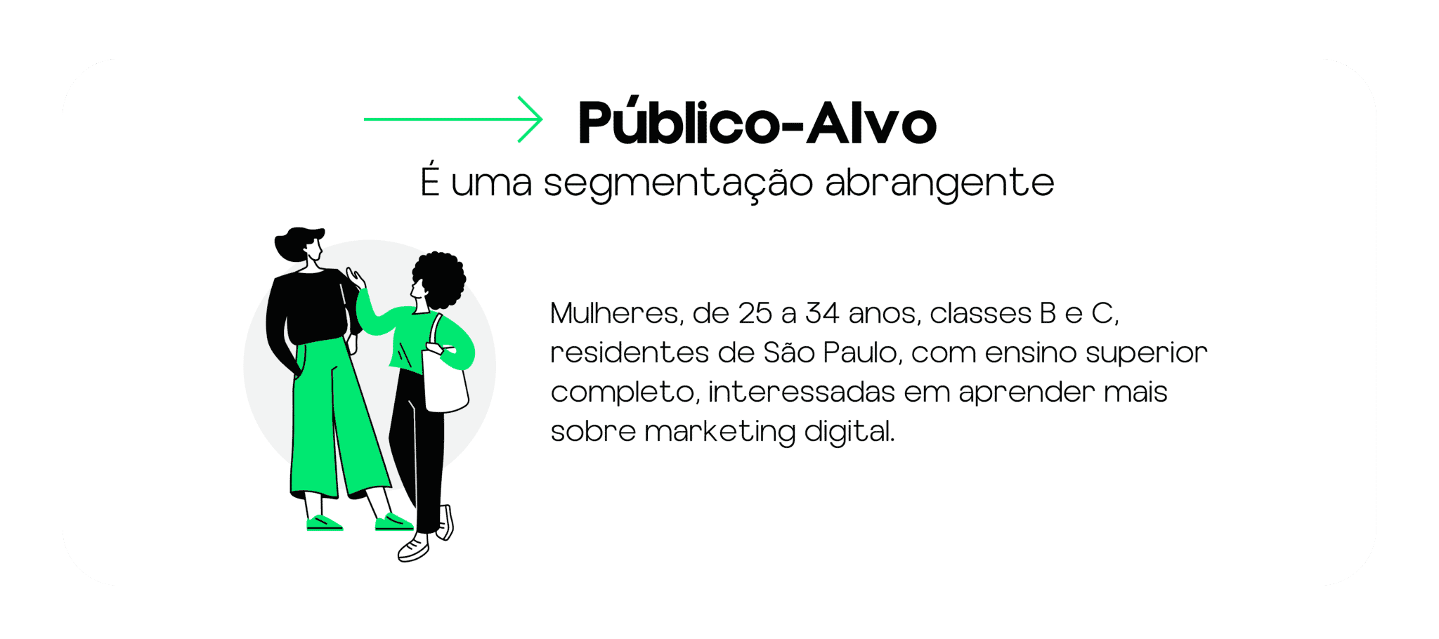 exemplo de público-alvo