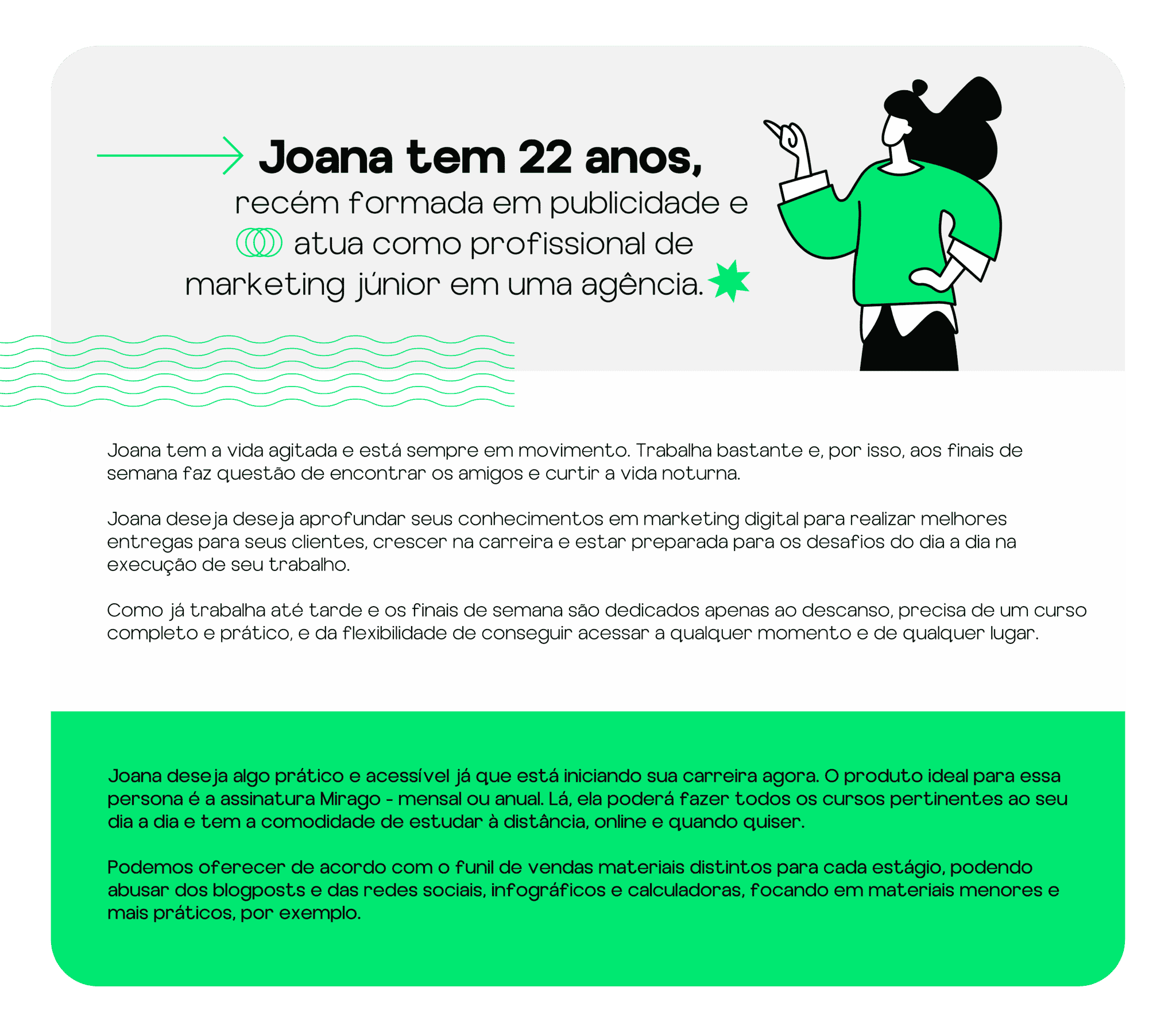 exemplo de persona 1 - personagem: Joana
