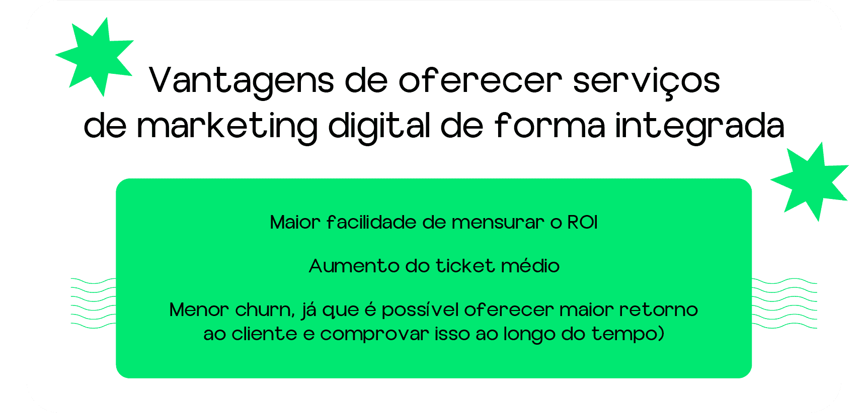 vantagens de oferecer serviços de marketing digital de forma integrada