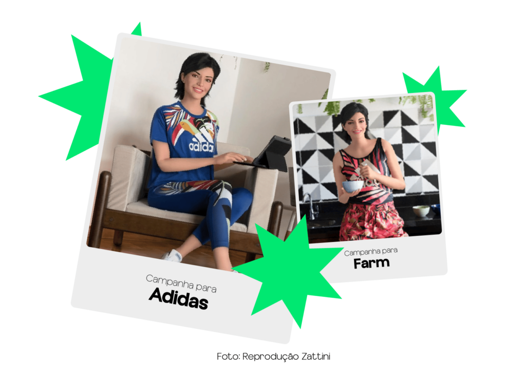 campanha adidas e farm da Lu da Magalu.