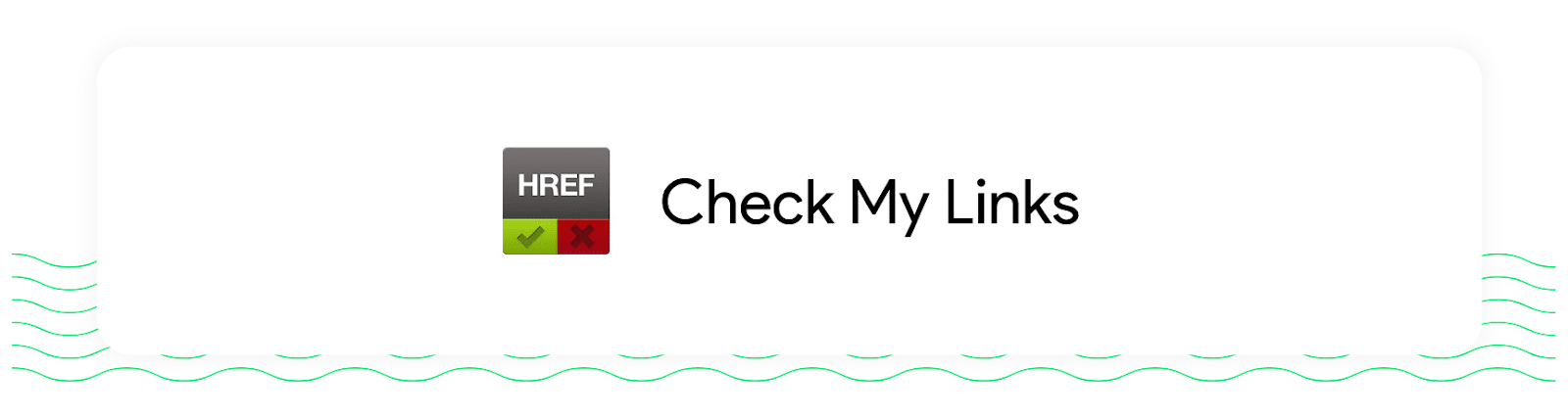 check my links